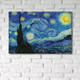 Миниатюра изображения товара Картина на стекле Stamprint Звездная ночь В. ван Гог PT004 (80x120)