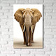 Миниатюра изображения товара Картина на стекле Stamprint Песчаный слон AN017 (120x80)