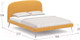 Миниатюра изображения товара Полуторная кровать Moon Family 1234 / MF007468