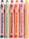 Миниатюра изображения товара Набор цветных карандашей Erich Krause Baby Jumbo с точилкой / 61778 (6цв)