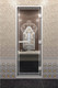 Миниатюра изображения товара Стеклянная дверь для бани/сауны Doorwood Хамам Версаче 70x190 / DW03631 (прозрачный)