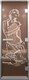 Миниатюра изображения товара Стеклянная дверь для бани/сауны Doorwood Хамам Искушение 70x190 / DW00134 (бронза)