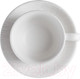 Миниатюра изображения товара Чашка с блюдцем Corone Grafica XSY414/XSY415 / фк6956 (белый)