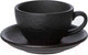Миниатюра изображения товара Чашка с блюдцем Corone Grafica XSY297/XSY298 / фк6924 (черный)