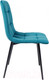 Миниатюра изображения товара Стул Алвест AV 406-N (темно-бирюзовый бархат H-56/черный)