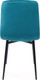 Миниатюра изображения товара Стул Алвест AV 406-N (темно-бирюзовый бархат H-56/черный)