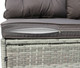 Миниатюра изображения товара Комплект садовой мебели Garden Story Версаль / SFS019-A (серый/белый/коричневый)
