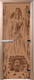 Миниатюра изображения товара Стеклянная дверь для бани/сауны Doorwood Горячий пар 70x190 / DW01342 (бронза матовый)