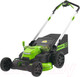 Миниатюра изображения товара Газонокосилка аккумуляторная Greenworks GD60LM61 самоходная, бесщеточная 60V 61см / 2519107 (без АКБ и ЗУ)