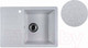 Миниатюра изображения товара Мойка кухонная Marblan Recta R (серый, с сифоном)