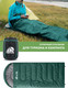 Миниатюра изображения товара Спальный мешок RSP Outdoor Sleep 350 / SB-SLE-350-GN-L (зеленый)