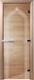 Миниатюра изображения товара Стеклянная дверь для бани/сауны Doorwood Арка 80x200 / DW01017 (прозрачный)