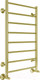 Миниатюра изображения товара Полотенцесушитель водяной Terminus Аврора П8 500x800 (матовое золото)