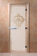 Миниатюра изображения товара Стеклянная дверь для бани/сауны Doorwood Версаче 80x200 / DW01491 (сатин)