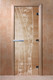 Миниатюра изображения товара Стеклянная дверь для бани/сауны Doorwood Весна цветы 80x200 / DW00972 (прозрачный)