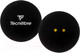 Миниатюра изображения товара Набор мячей для сквоша Tecnifibre Double Yellow Dot / 54BASQDOUB (2шт)