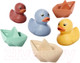 Миниатюра изображения товара Набор игрушек для ванной Крошка Я Уточки и кораблики SL-06932 / 10122469