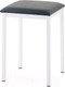 Миниатюра изображения товара Табурет AMC Comfort 7 Г К6.16 (кожзам антрацит/белый)