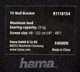 Миниатюра изображения товара Кронштейн для телевизора Hama R1 118154 (черный)