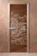 Миниатюра изображения товара Стеклянная дверь для бани/сауны Doorwood Китай 80x200 / DW01535 (бронза)