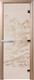 Миниатюра изображения товара Стеклянная дверь для бани/сауны Doorwood Китай 70x190 / DW01259 (сатин)