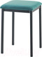 Миниатюра изображения товара Табурет AMC Comfort 7 Г Т1.13 (ткань бирюзовый/черный)