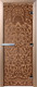 Миниатюра изображения товара Стеклянная дверь для бани/сауны Doorwood Флоренция 70x190 / DW01000 (бронза матовый)