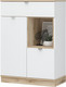 Миниатюра изображения товара Тумба Стендмебель Юкки КМ 800 1 ящик (белый/дуб делано)