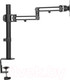 Миниатюра изображения товара Кронштейн для монитора Ultramounts UM736 (черный)