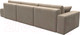 Миниатюра изображения товара Диван Лига Диванов Лига-036 Модерн Лонг подлокотник слева / 121356L (велюр бежевый)