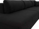 Миниатюра изображения товара Диван Лига Диванов Лига-036 Модерн Лонг подлокотник справа / 121348 (микровельвет черный)