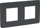 Миниатюра изображения товара Рамка для выключателей и розеток Schneider Electric Unica NU200454
