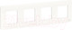 Миниатюра изображения товара Рамка для выключателей и розеток Schneider Electric Unica NU200818