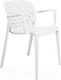 Миниатюра изображения товара Стул пластиковый Ellastik Plast Kosmo Ola Dom (белый)