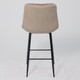 Миниатюра изображения товара Стул барный AksHome Atina (бежевый велюр HLR-8/черный)