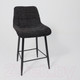 Миниатюра изображения товара Стул барный AksHome Baron (черный микровелюр CD2302-29/черный)