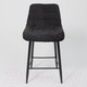 Миниатюра изображения товара Стул барный AksHome Baron (черный микровелюр CD2302-29/черный)