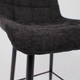 Миниатюра изображения товара Стул барный AksHome Baron (черный микровелюр CD2302-29/черный)