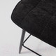 Миниатюра изображения товара Стул барный AksHome Baron (черный микровелюр CD2302-29/черный)