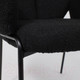 Миниатюра изображения товара Кресло мягкое AksHome Charley (черный букле QQS15/черный)