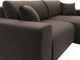 Миниатюра изображения товара Диван угловой Лига Диванов Лига-036 Классик правый / 121377 (велюр коричневый)