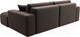 Миниатюра изображения товара Диван угловой Лига Диванов Лига-036 Классик правый / 121377 (велюр коричневый)