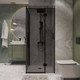 Миниатюра изображения товара Душевой уголок Niagara NG-2831-34BLACK 90x195 (черный матовый/тонированное стекло)