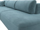 Миниатюра изображения товара Диван угловой Лига Диванов Лига-036 Модерн Лонг левый / 121425L (велюр бирюзовый)