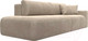 Миниатюра изображения товара Диван Лига Диванов Лига-036 Модерн подлокотник справа / 121339 (велюр бежевый)