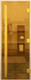 Миниатюра изображения товара Стеклянная дверь для бани/сауны Doorwood Престиж 80x200 / DW02670 (золото)