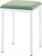 Миниатюра изображения товара Табурет AMC Comfort 7 Г Т6.10 (ткань мятный/белый)