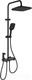 Миниатюра изображения товара Душевая система со смесителем Berges Pulsar / 075012 (черный матовый)