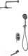 Миниатюра изображения товара Душевая система со смесителем Berges Nardis 3R / 071009
