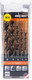 Миниатюра изображения товара Набор сверл ALPEN Timber Twist / 67100005100